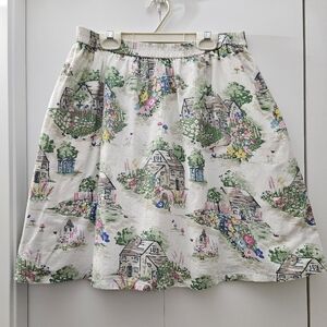 Cath Kidston cottage print skirt